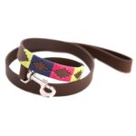 Elegant Leather Dog Leash for Precise Control and Style