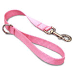 Durable Short Nylon Traffic Leash for Dogs - Control and Safety