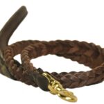 Durable Leather Chain Dog Leash for Ultimate Canine Control